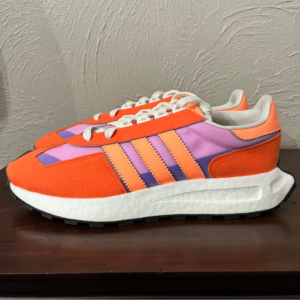 Adidas Originals Retropy E5 Casual Shoes Impact Orange/Beam Orange Men's 11.5